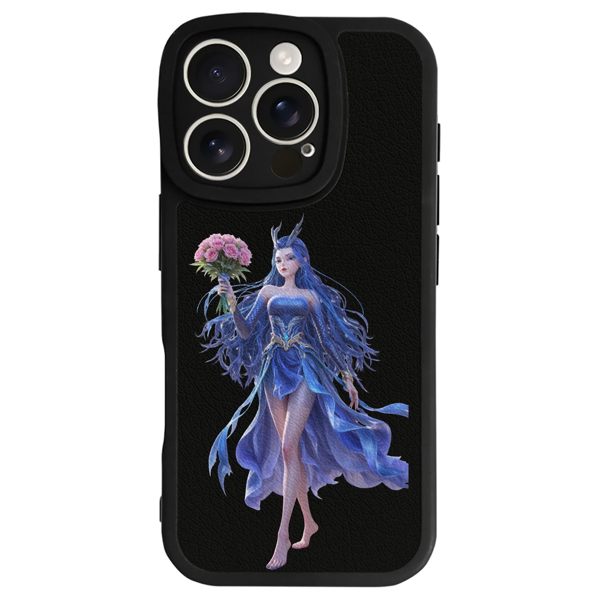（画像用） Ne Zha 2 ナタ 魔童の大暴れ 【iPhone 16シリーズ対応】シリコンスマホケース（レザー調） 材質：シリコン